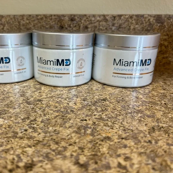 MiamiMD Advanced Crepe Fix Cream 3 jars - NWOT - Picture 1 of 4
